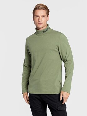 Napapijri Rolák S-Box NP0A4GK4 Zelená Regular Fit
