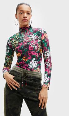 Desigual Body 22WWQK19 Farebná Slim Fit