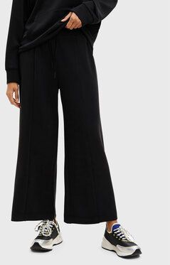 Desigual Culottes nohavice Lima 22WWPK03 Čierna Relaxed Fit