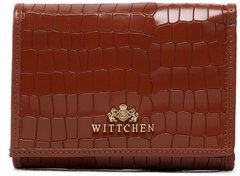 Wittchen Malá dámska peňaženka 15-1-071-55 Hnedá