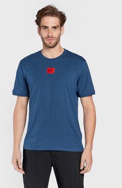 Hugo Tričko Diragolino212 50447978 Tmavomodrá Regular Fit