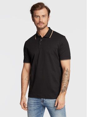 Boss Polokošeľa Parlay 150 50477299 Čierna Regular Fit