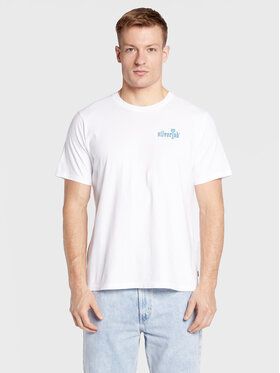 Levi's® Tričko Silver Tab 16143-0615 Biela Relaxed Fit