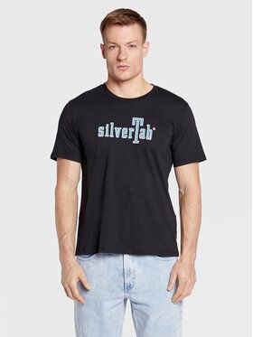 Levi's® Tričko Silver Tab 22491-1134 Čierna Regular Fit