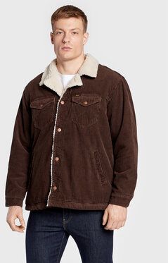 Wrangler Prechodná bunda Sherpa W445AHH38 112324535 Hnedá Regular Fit