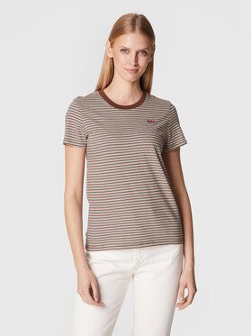 Levi's® Tričko Perfect 39185-0186 Hnedá Regular Fit