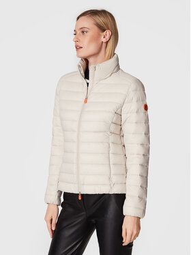 Save The Duck Vatovaná bunda D39760W GIGA15 Béžová Regular Fit