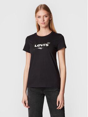 Levi's® Tričko Perfect 17369-1933 Čierna Regular Fit
