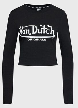 Von Dutch Blúzka Blair 6 224 009 Čierna Slim Fit