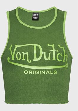 Von Dutch Top Ashley 6 231 047 Zelená Slim Fit