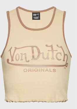 Von Dutch Top Ashley 6 231 045 Béžová Slim Fit