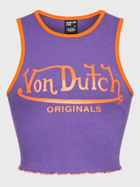 Von Dutch Top Ashley 6 231 043 Fialová Slim Fit