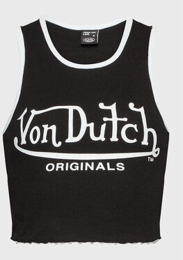 Von Dutch Top Ashley 6 231 048 Čierna Slim Fit