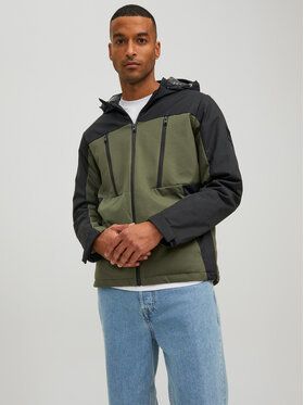 Jack&Jones Prechodná bunda Abel 12214640 Zelená Regular Fit