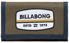 Billabong Veľká pánska peňaženka Walled Lite F5WL02BIF2 Zelená