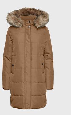 Vero Moda Parka Addison 10267115 Hnedá Regular Fit