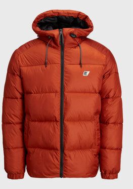 Jack&Jones Vatovaná bunda Slope 12215147 Oranžová Regular Fit