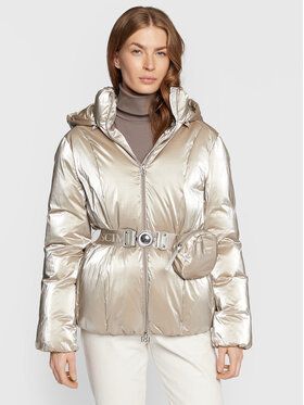 Rinascimento Vatovaná bunda CFC0109085003 Béžová Regular Fit