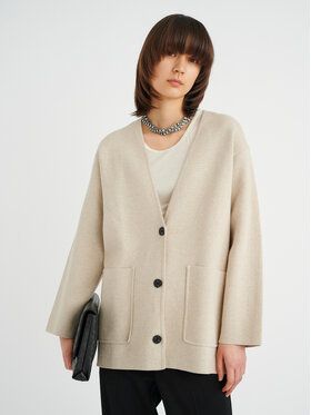 InWear Kardigán Jumo Blazer 30107528 Béžová Oversize