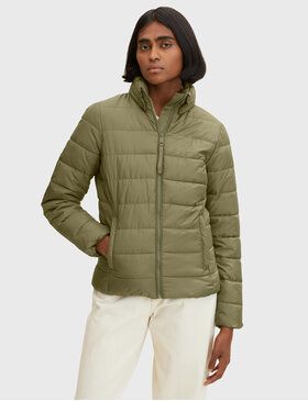 Tom Tailor Vatovaná bunda 1031313 Kaki Regular Fit