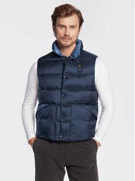 Blauer Vesta Sebastian BLUX03218 006365 Tmavomodrá Regular Fit