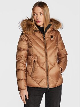 Blauer Vatovaná bunda Courtney BLDC03214 006047 Hnedá Regular Fit