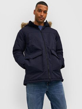 Jack&Jones Zimné bundy Craft 12211773 Tmavomodrá Regular Fit
