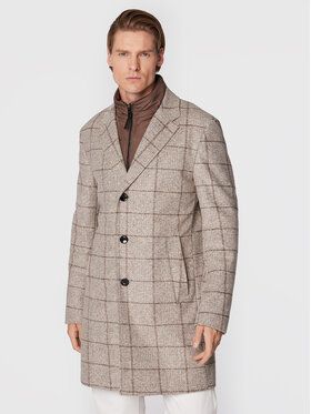 Boss Prechodný kabát H-Hyde-J-Bib-224 50484219 Béžová Slim Fit