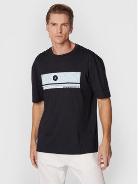 Boss Tričko Tee 3 50472561 Tmavomodrá Relaxed Fit
