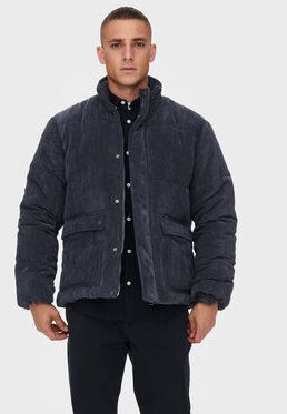 Only & Sons Zimné bundy Cash 22022505 Sivá Regular Fit