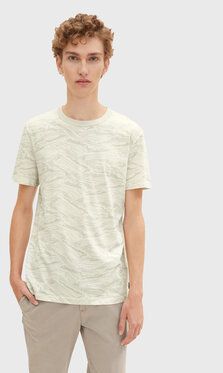 Tom Tailor Denim Tričko 1033041 Béžová Regular Fit