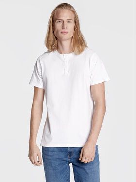 Solid Tričko 21107186 Biela Regular Fit