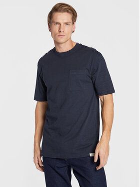 Solid Tričko Durant 21107372 Tmavomodrá Casual Fit
