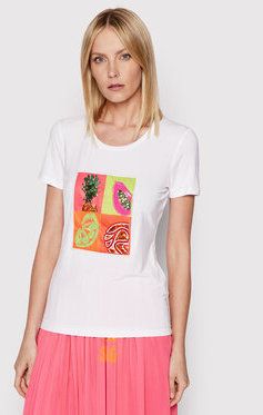 Sportalm Tričko 9712530901 Biela Regular Fit