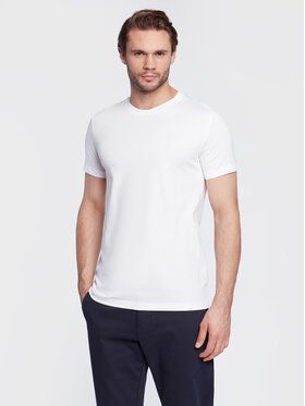 s.Oliver 2-dielna súprava tričiek 2125230 Biela Slim Fit