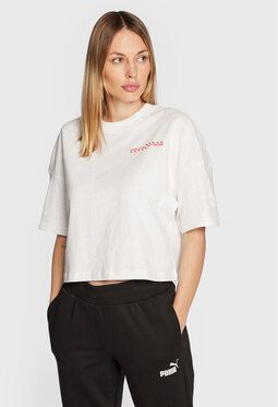 Puma Tričko RE:Collection 535595 Béžová Relaxed Fit