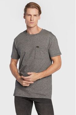 Lee Tričko Ultimate Pocket L66JWT01 Sivá Slim Fit