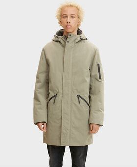 Tom Tailor Denim Parka 1032431 Zelená Regular Fit