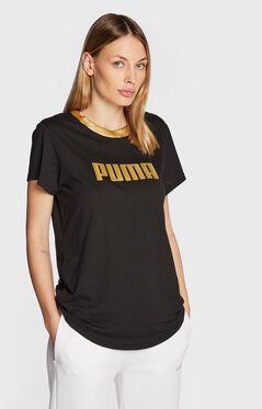 Puma Tričko Deco Glam 522381 Čierna Regular Fit