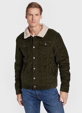 Blend Kožuch Outwear 20714392 Zelená Regular Fit