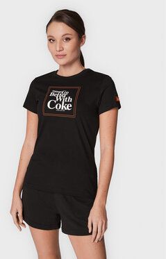 Puma Tričko COCA-COLA 536186 Čierna Regular Fit