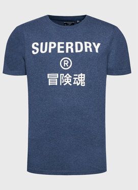 Superdry Tričko Vintage Corp Logo M1011328B Tmavomodrá Regular Fit