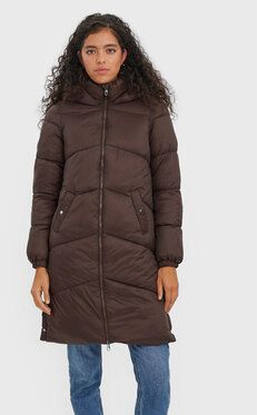 Vero Moda Vatovaná bunda Uppsala 10270146 Hnedá Regular Fit