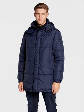 Solid Vatovaná bunda 21107217 Tmavomodrá Regular Fit