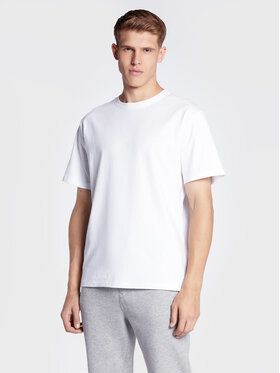 Solid Tričko 21107195 Biela Boxy Fit