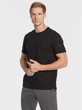 La Martina Tričko UMR007 JS344 Čierna Regular Fit