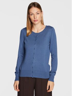 Fransa Kardigán Zubasic 20604187 Modrá Regular Fit