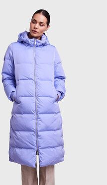 YAS Vatovaná bunda Puffa 26023635 Fialová Regular Fit