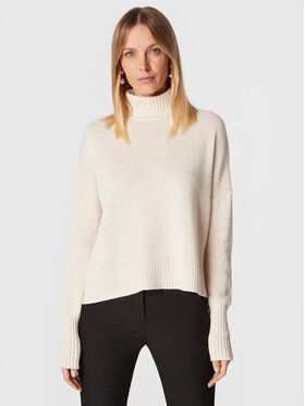 Marella Rolák Boero 33662027 Écru Relaxed Fit