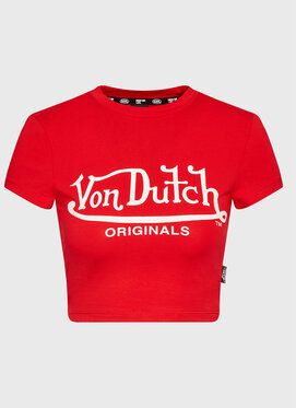 Von Dutch Tričko Arta 6230046 Červená Regular Fit